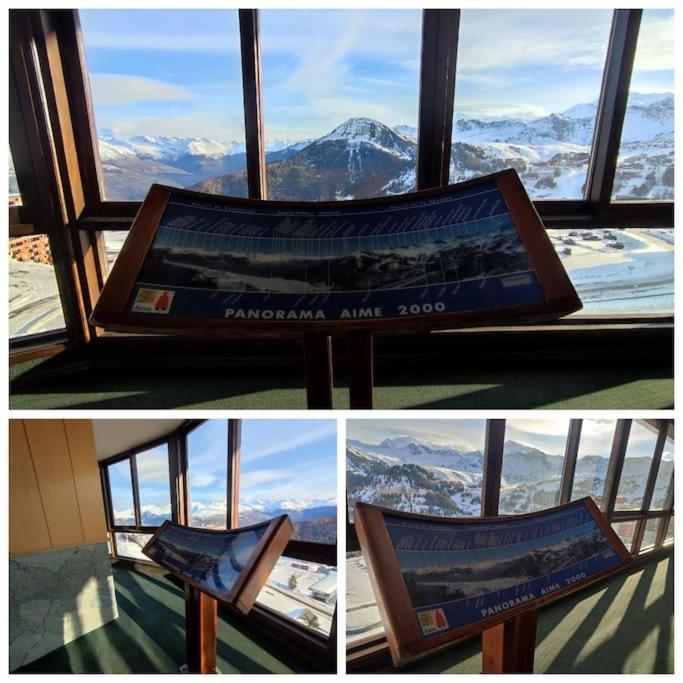 Studio Cosy 2100M Pied Des Pistes-Direct To Ski Slopes-Ski In Ski Out-La Plagne Aime 2000 Buitenkant foto