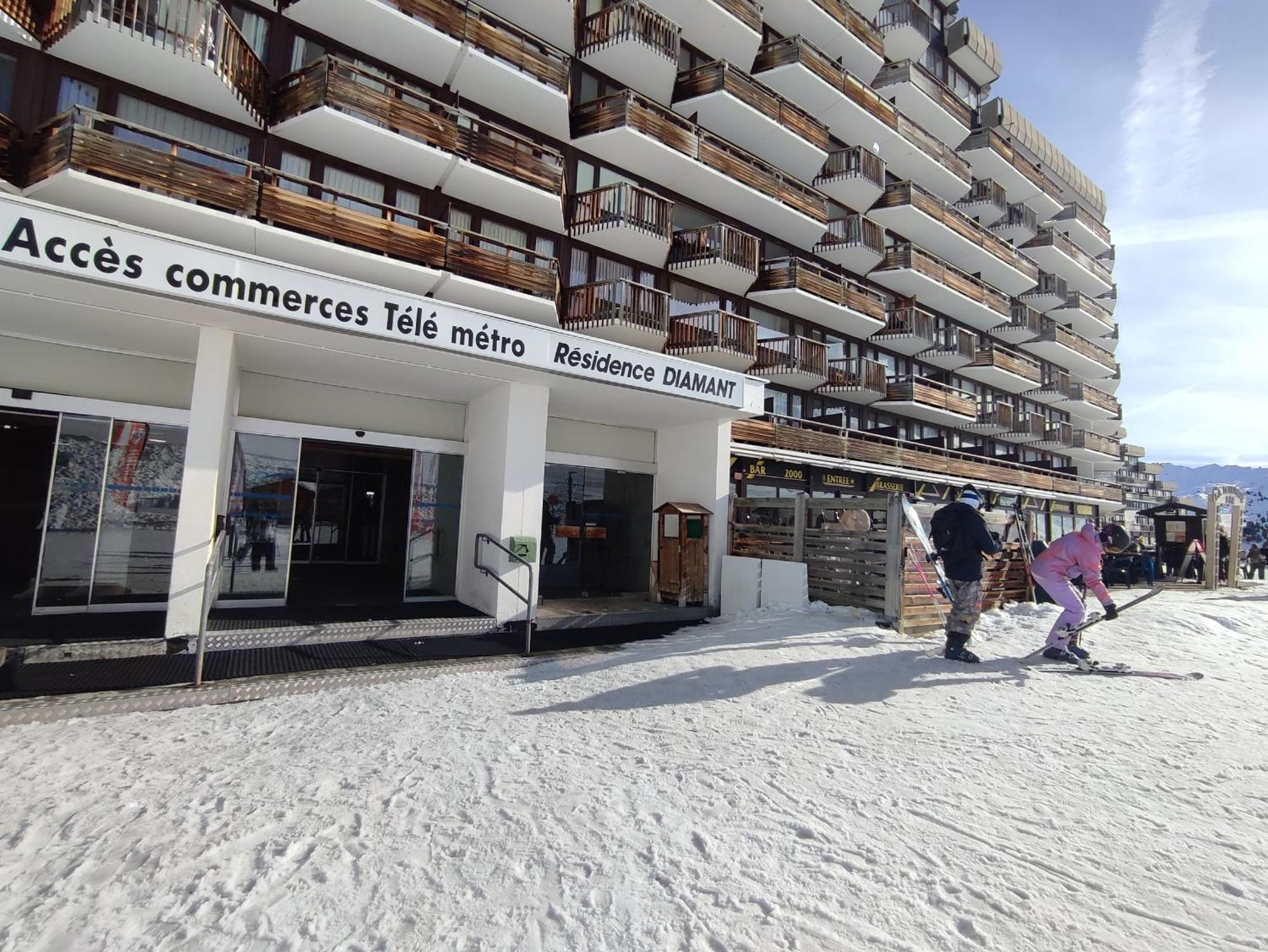 Studio Cosy 2100M Pied Des Pistes-Direct To Ski Slopes-Ski In Ski Out-La Plagne Aime 2000 Buitenkant foto