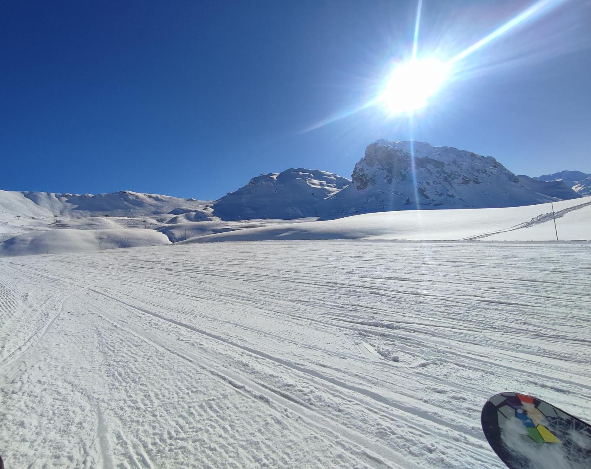 Studio Cosy 2100M Pied Des Pistes-Direct To Ski Slopes-Ski In Ski Out-La Plagne Aime 2000 Buitenkant foto