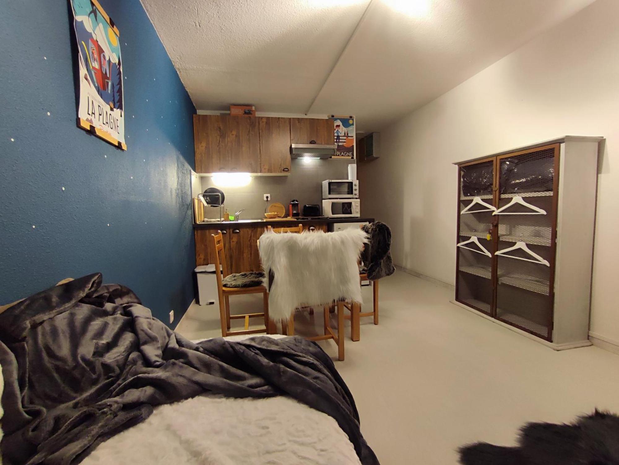 Studio Cosy 2100M Pied Des Pistes-Direct To Ski Slopes-Ski In Ski Out-La Plagne Aime 2000 Buitenkant foto