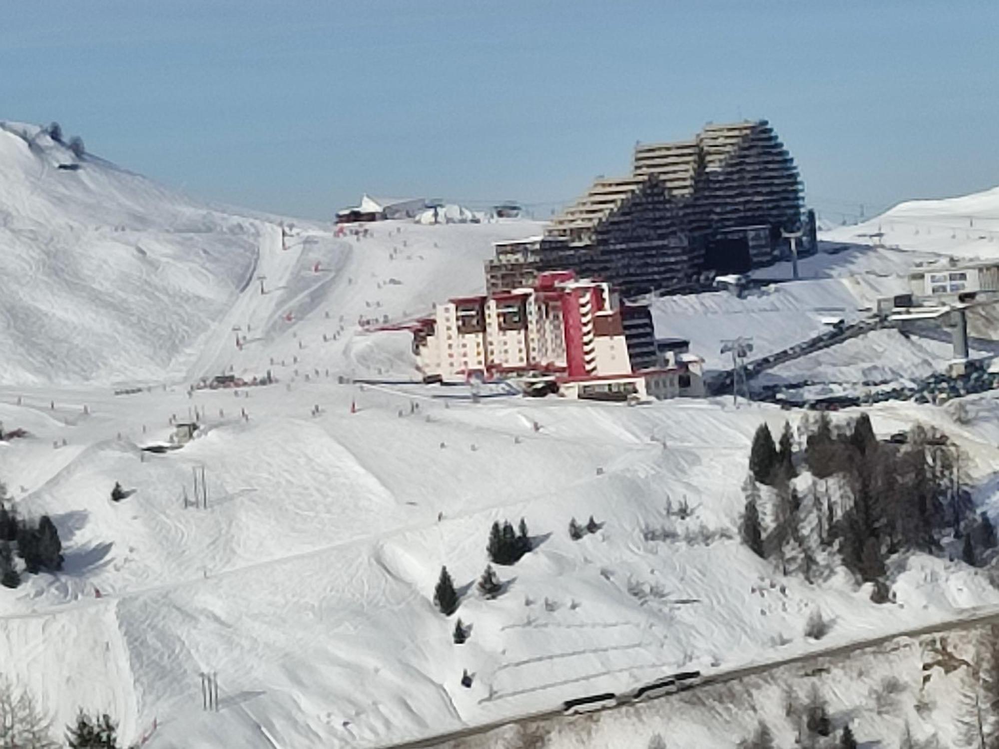 Studio Cosy 2100M Pied Des Pistes-Direct To Ski Slopes-Ski In Ski Out-La Plagne Aime 2000 Buitenkant foto