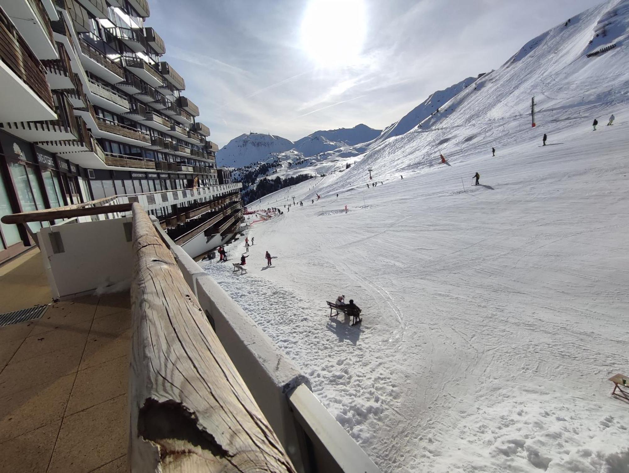 Studio Cosy 2100M Pied Des Pistes-Direct To Ski Slopes-Ski In Ski Out-La Plagne Aime 2000 Buitenkant foto
