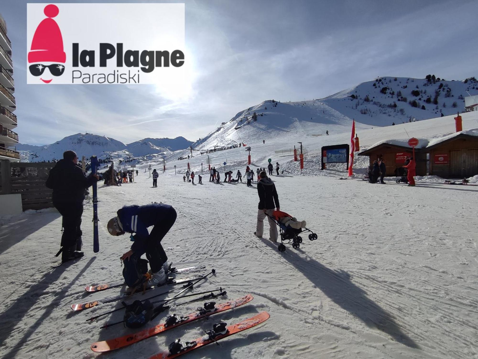 Studio Cosy 2100M Pied Des Pistes-Direct To Ski Slopes-Ski In Ski Out-La Plagne Aime 2000 Buitenkant foto