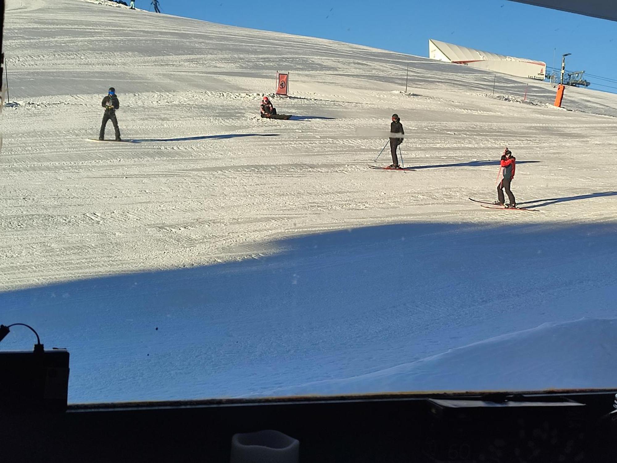 Studio Cosy 2100M Pied Des Pistes-Direct To Ski Slopes-Ski In Ski Out-La Plagne Aime 2000 Buitenkant foto